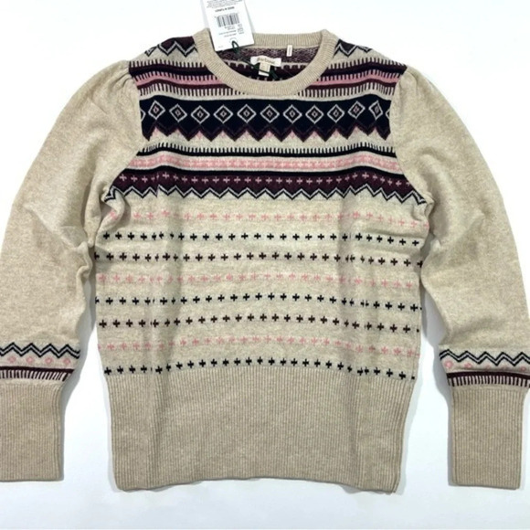 New Barbour Birch Knit Sweater Oatmeal - Picture 1 of 7